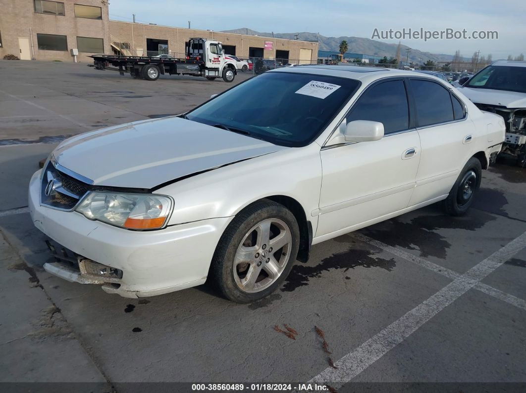 2002 Acura Tl Type S W/navigation Белый vin: 19UUA56932A016936