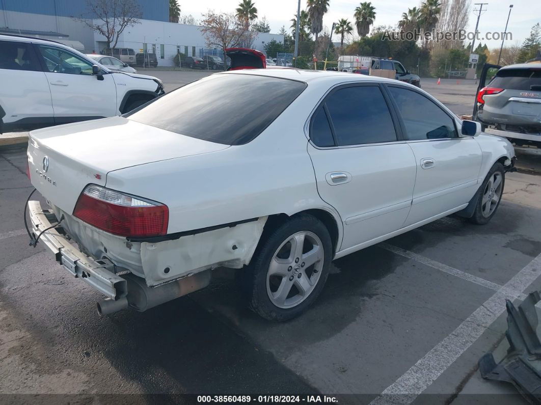 2002 Acura Tl Type S W/navigation White vin: 19UUA56932A016936