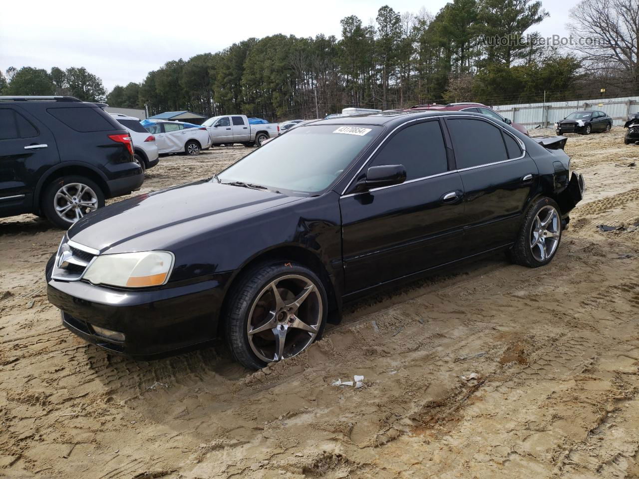 2002 Acura 3.2tl Type-s Black vin: 19UUA56932A018783