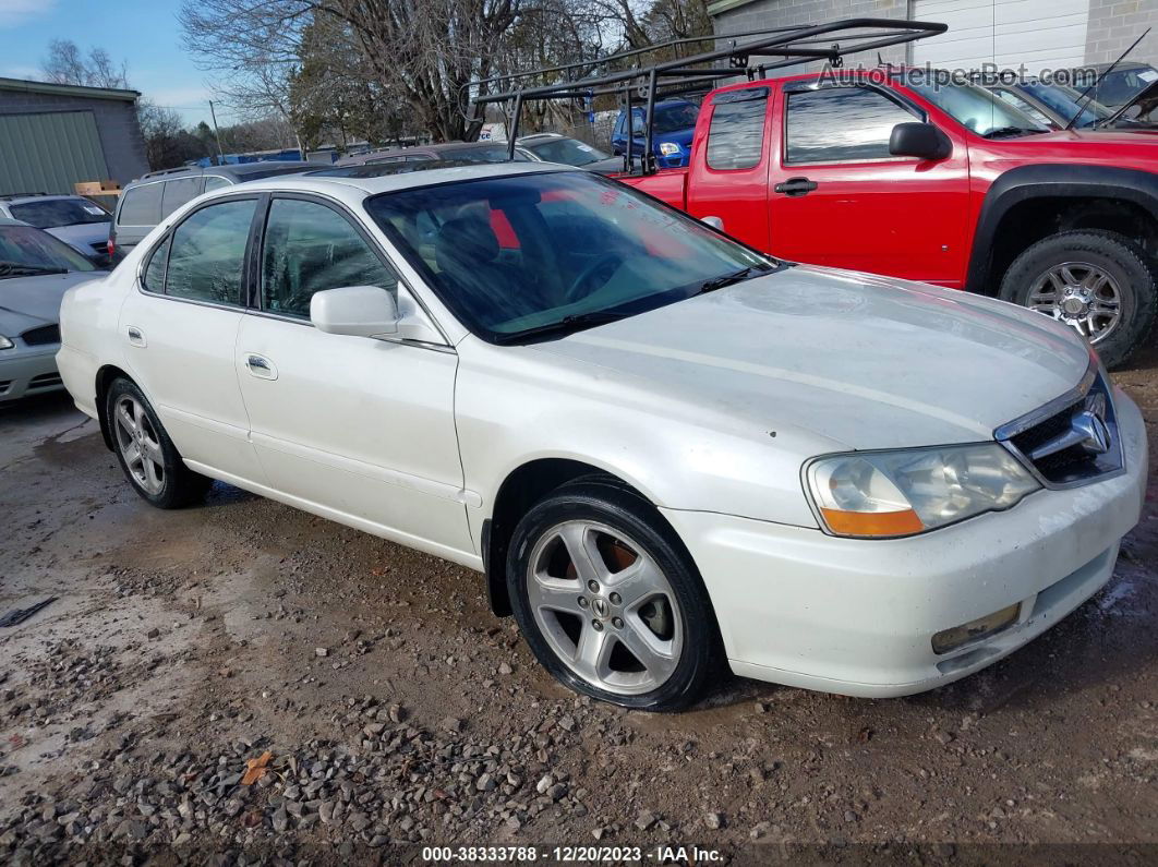 2002 Acura Tl Type S W/navigation White vin: 19UUA56942A028139