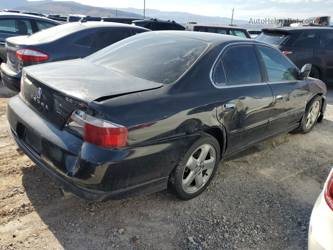 2002 Acura 3.2tl Type-s Black vin: 19UUA56952A005419