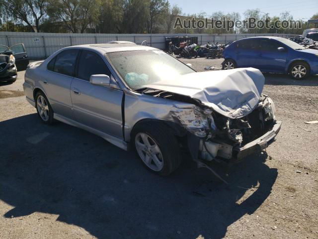 2002 Acura 3.2tl Type-s Silver vin: 19UUA56952A027985