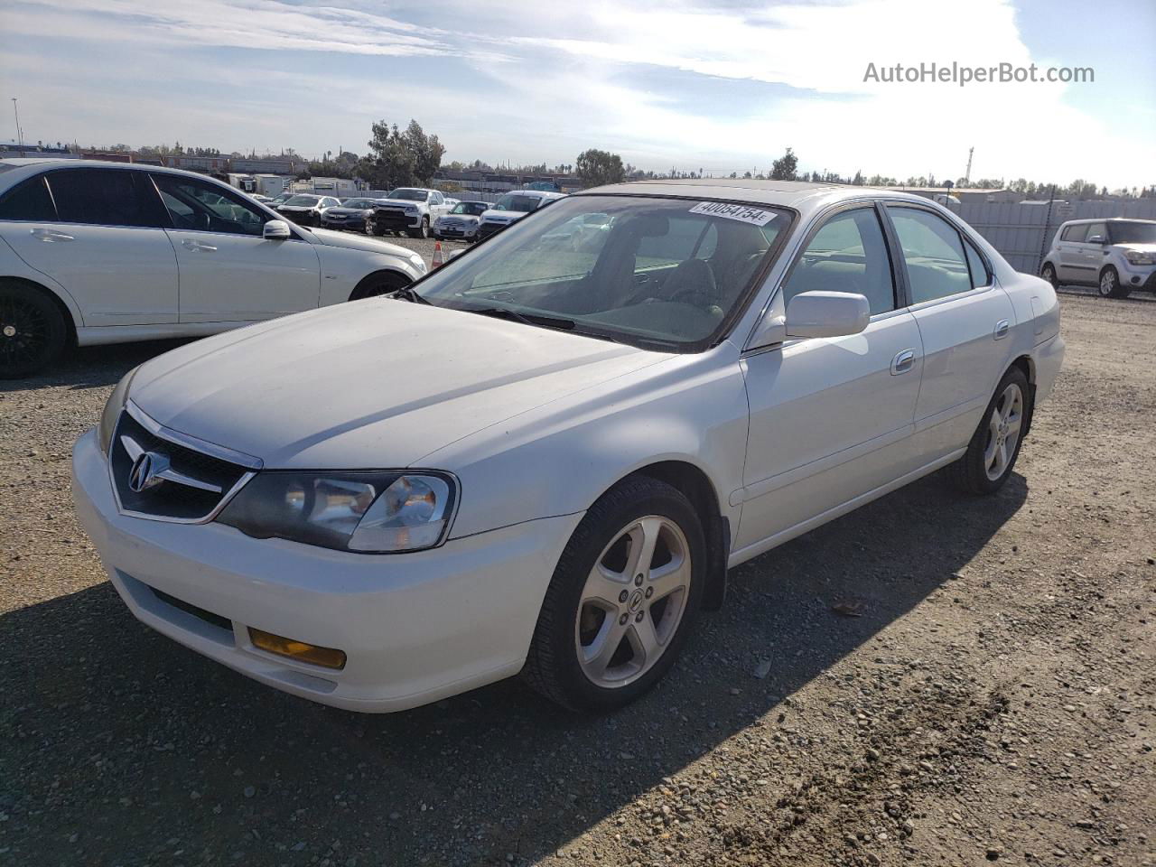 2002 Acura 3.2tl Type-s White vin: 19UUA56962A061143