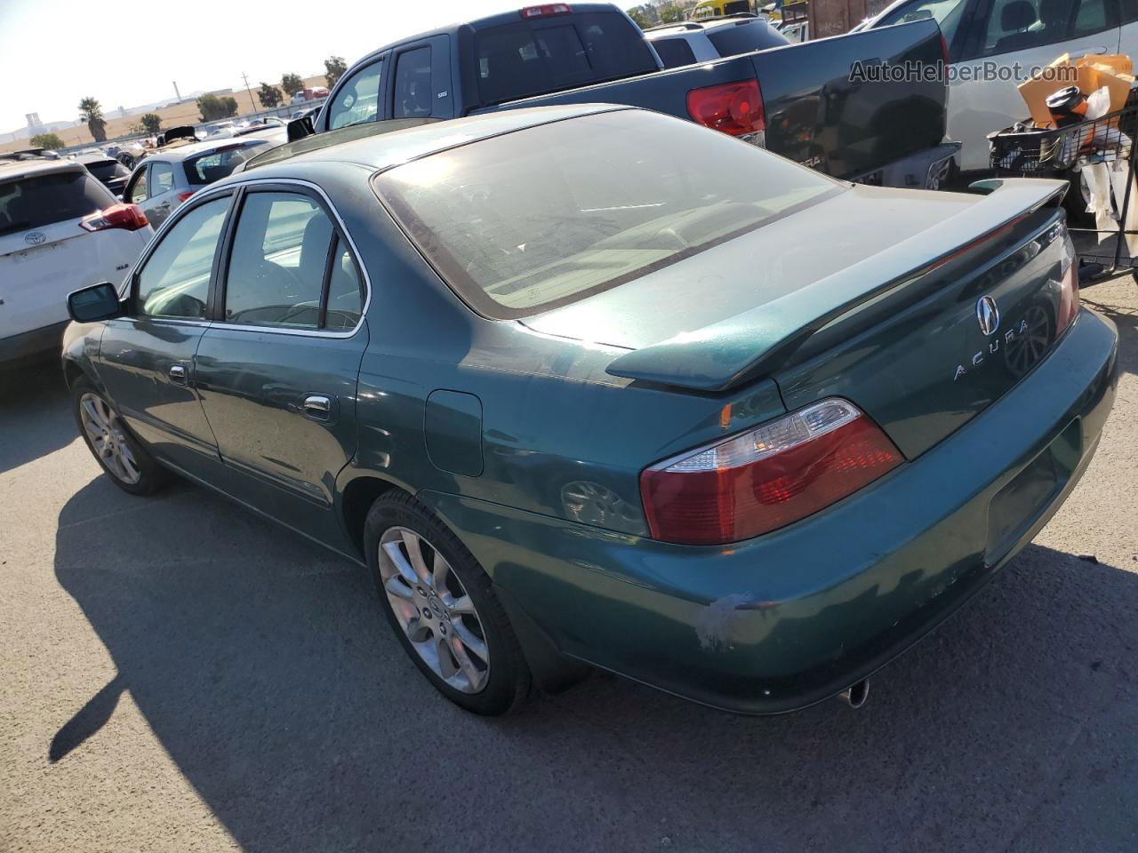 2002 Acura 3.2tl Type-s Green vin: 19UUA56982A040004
