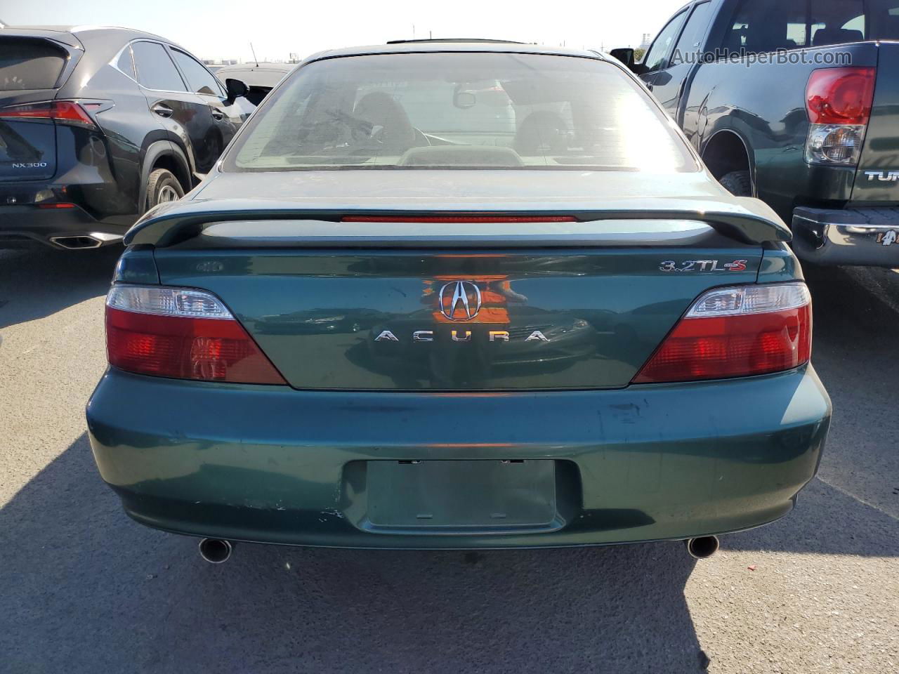2002 Acura 3.2tl Type-s Green vin: 19UUA56982A040004