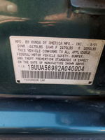 2002 Acura 3.2tl Type-s Green vin: 19UUA56982A040004