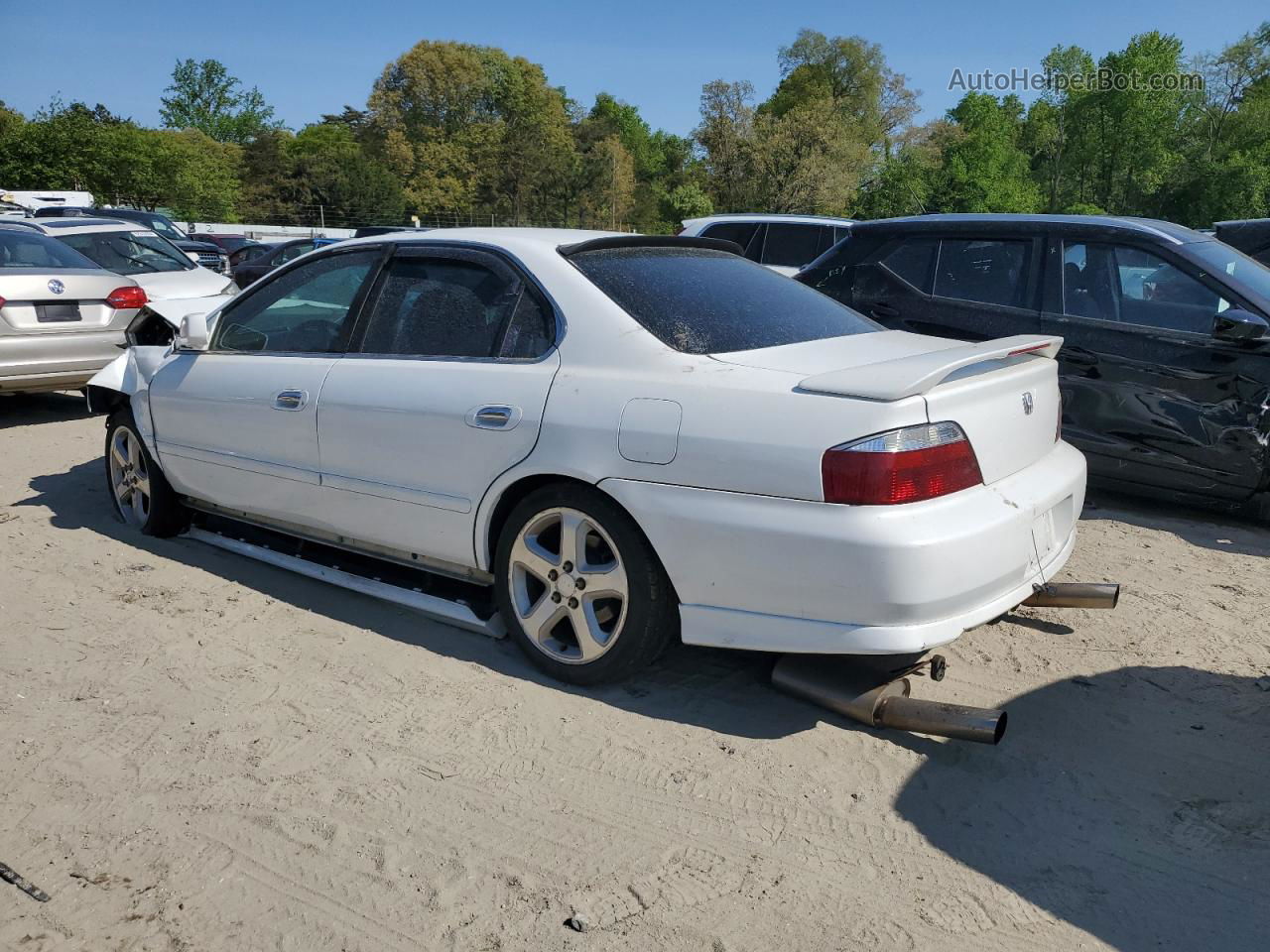 2002 Acura 3.2tl Type-s White vin: 19UUA56992A048161