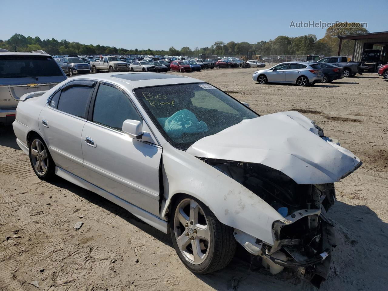 2002 Acura 3.2tl Type-s White vin: 19UUA56992A048161