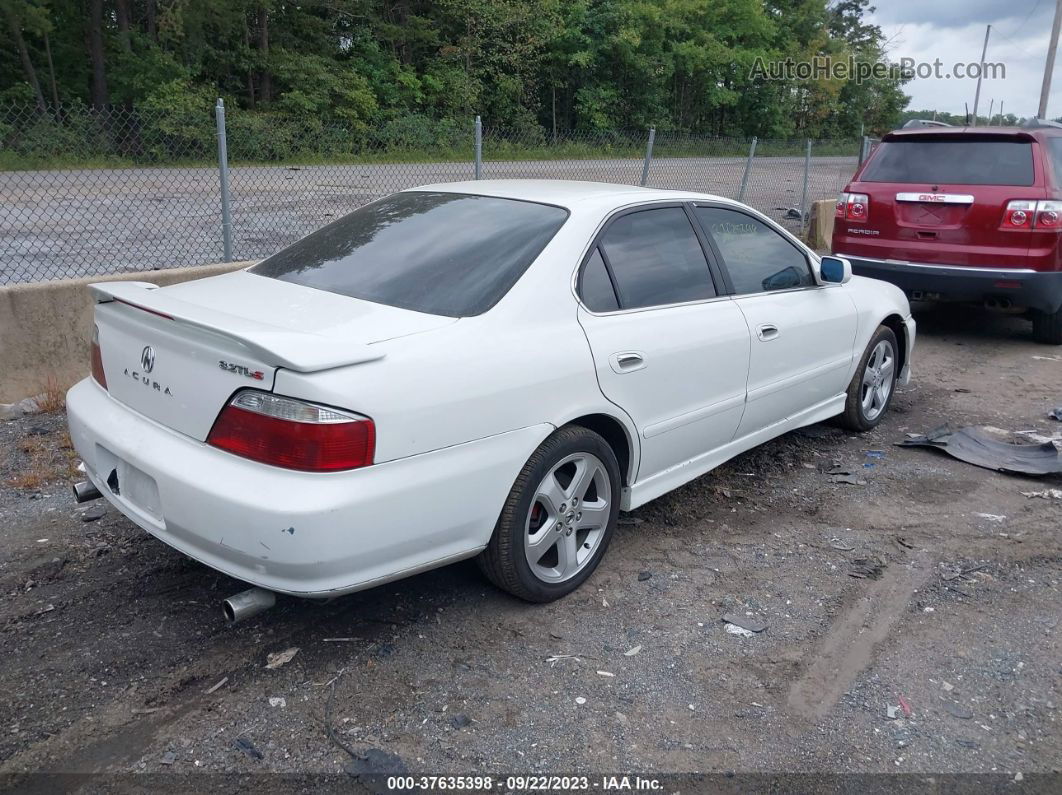 2002 Acura Tl Type S W/navigation White vin: 19UUA569X2A057127