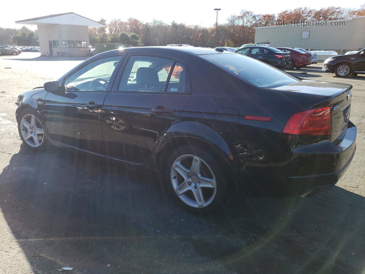 2005 Acura Tl  Black vin: 19UUA65555A029454