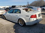 2005 Acura Tl  White vin: 19UUA65575A005835