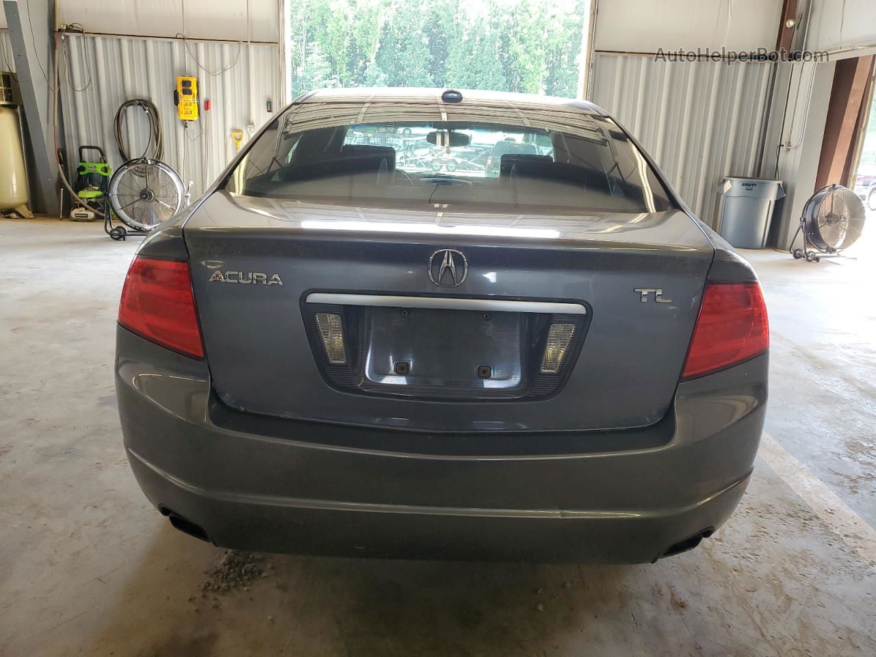 2005 Acura Tl  Gray vin: 19UUA65585A053957