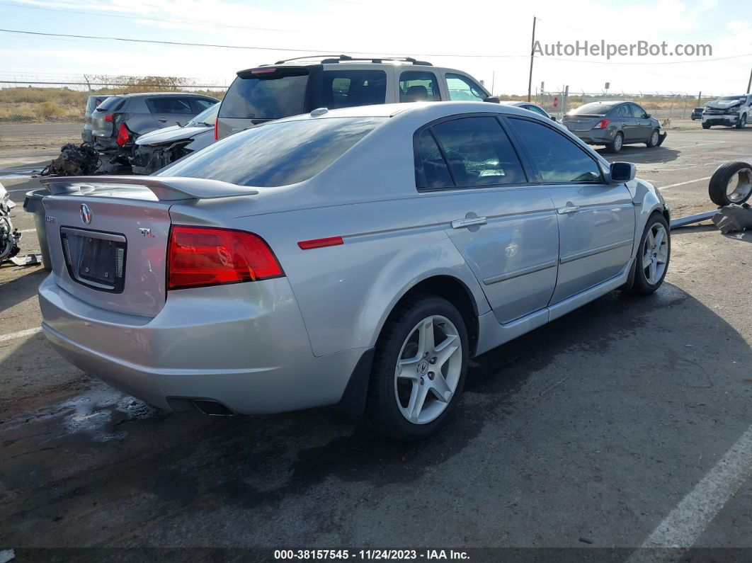 2005 Acura Tl Silver vin: 19UUA655X5A965912