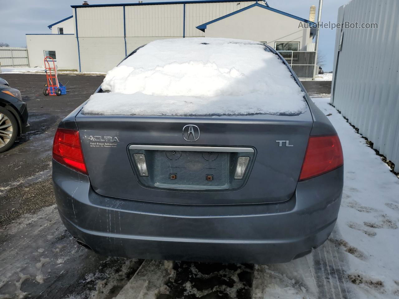 2005 Acura Tl  Gray vin: 19UUA66205A002778