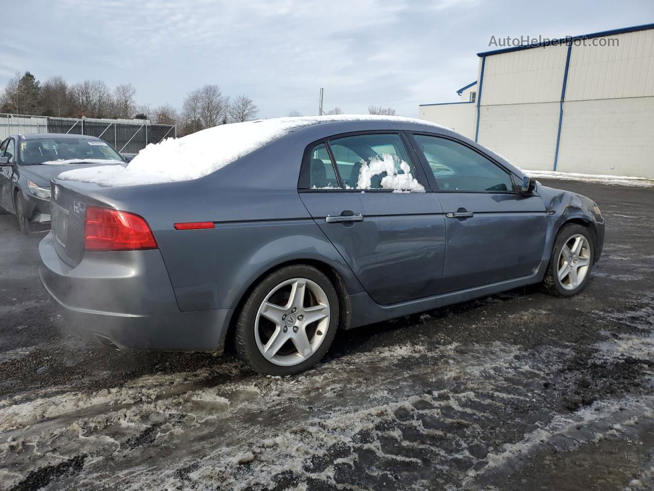 2005 Acura Tl  Gray vin: 19UUA66205A002778