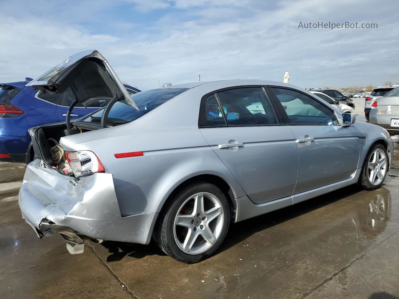 2005 Acura Tl  Silver vin: 19UUA66205A014297