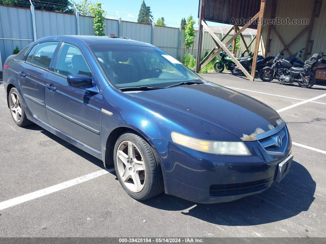 2005 Acura Tl   Blue vin: 19UUA66205A021895