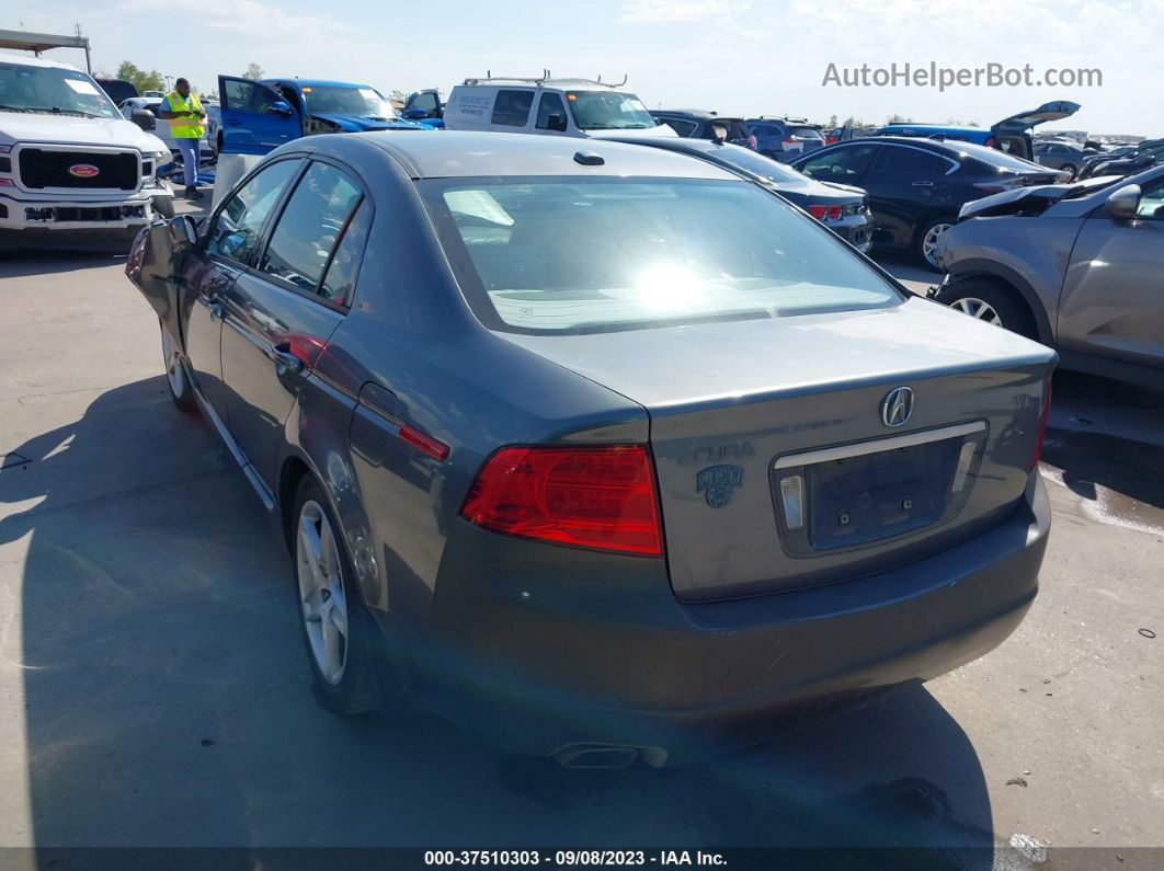 2005 Acura Tl   Gray vin: 19UUA66205A048689