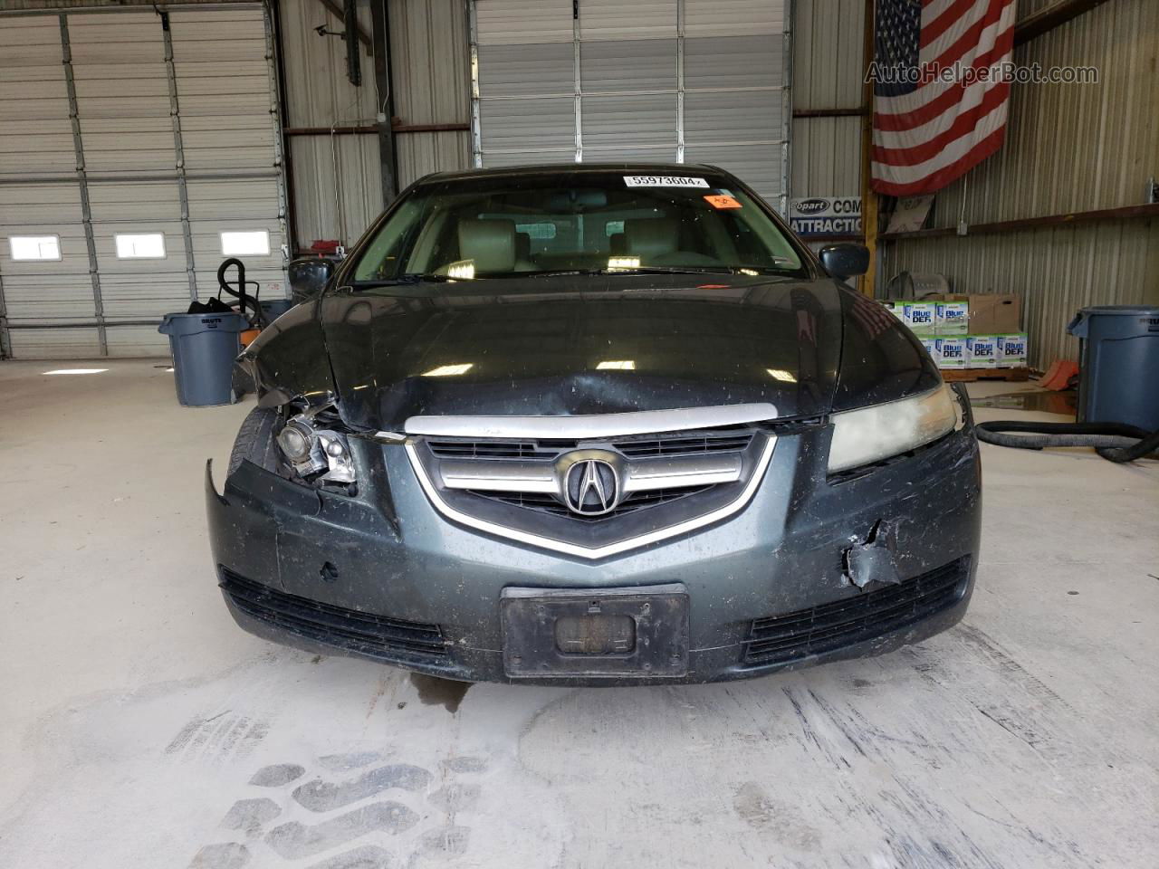 2005 Acura Tl  Green vin: 19UUA66205A050359