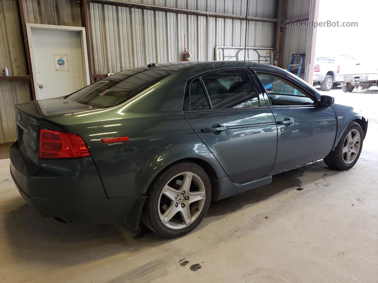 2005 Acura Tl  Green vin: 19UUA66205A050359