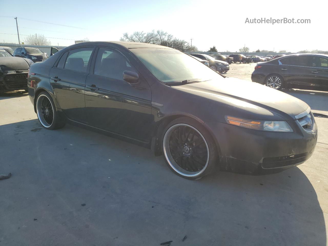 2005 Acura Tl  Black vin: 19UUA66205A066061