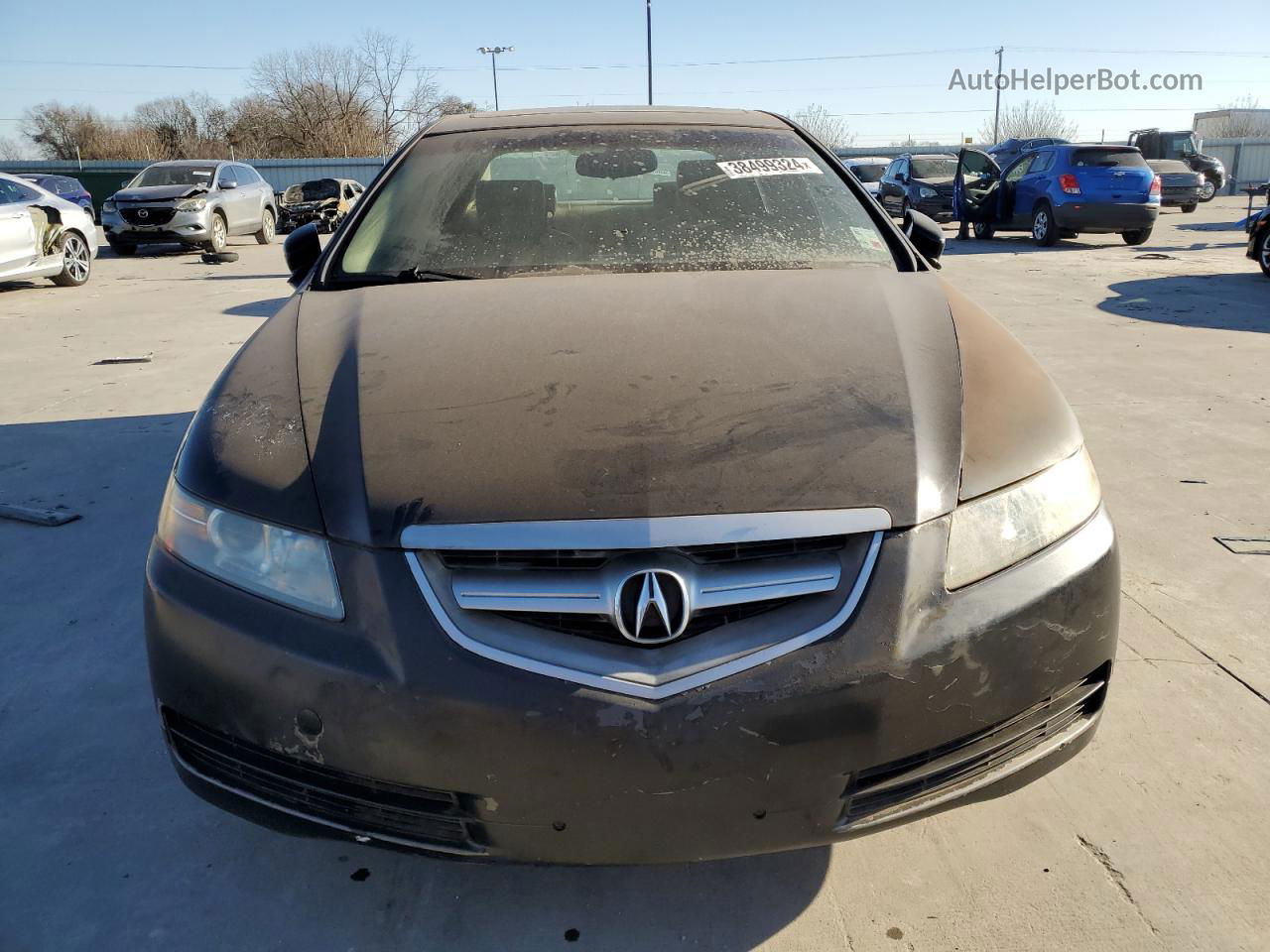 2005 Acura Tl  Black vin: 19UUA66205A066061