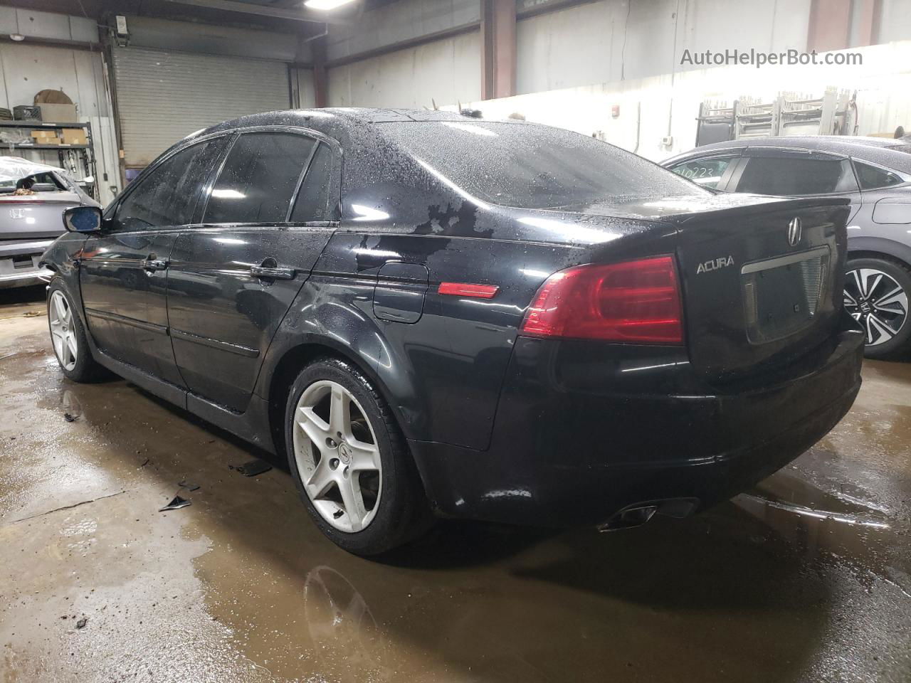 2005 Acura Tl  Black vin: 19UUA66205A068571