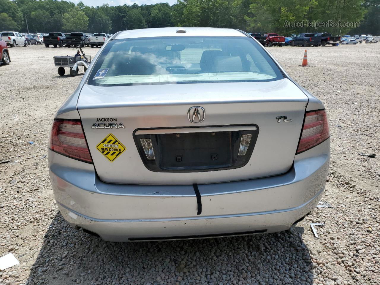 2008 Acura Tl  Silver vin: 19UUA66208A008567