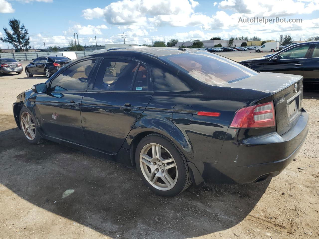 2008 Acura Tl  Black vin: 19UUA66208A010562