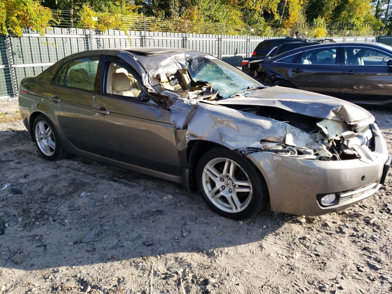 2008 Acura Tl  Charcoal vin: 19UUA66208A036420