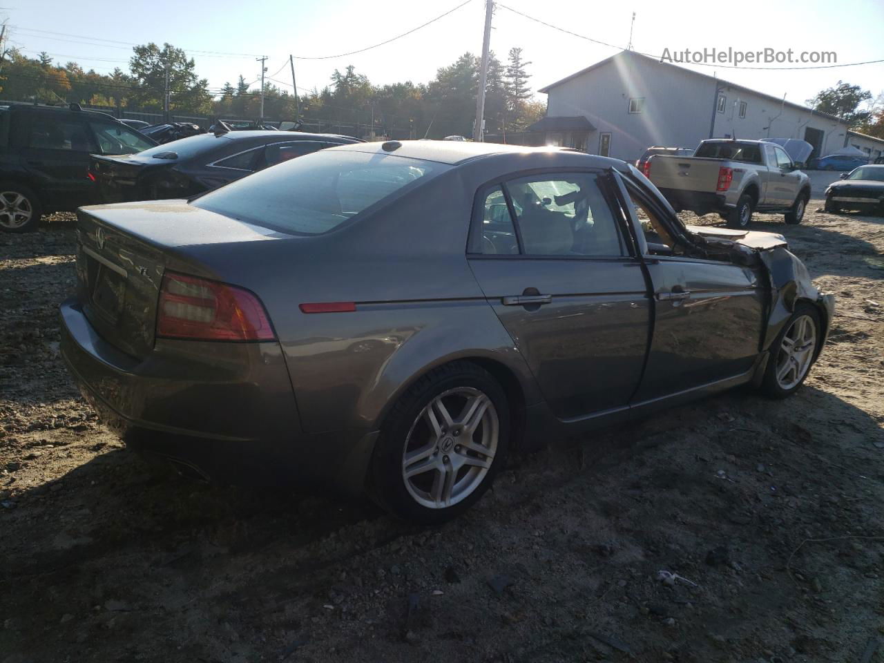 2008 Acura Tl  Charcoal vin: 19UUA66208A036420