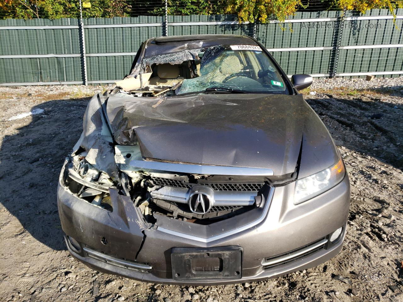 2008 Acura Tl  Угольный vin: 19UUA66208A036420