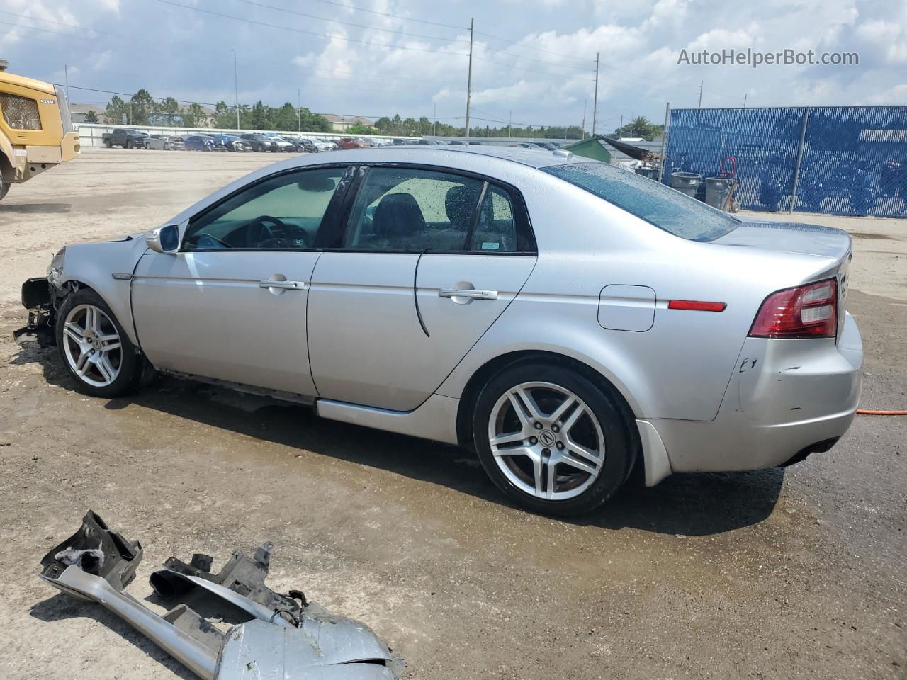 2008 Acura Tl  Silver vin: 19UUA66208A039723