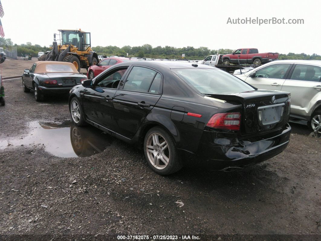 2008 Acura Tl   Black vin: 19UUA66208A055498