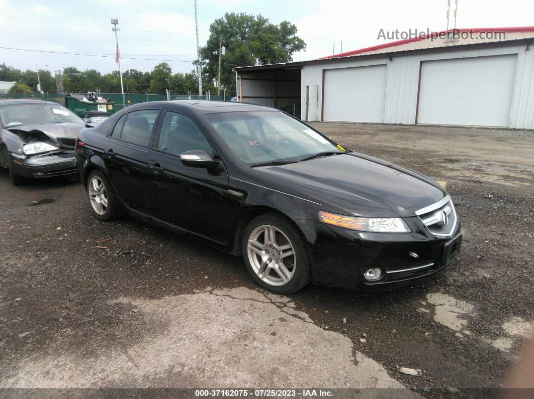 2008 Acura Tl   Черный vin: 19UUA66208A055498