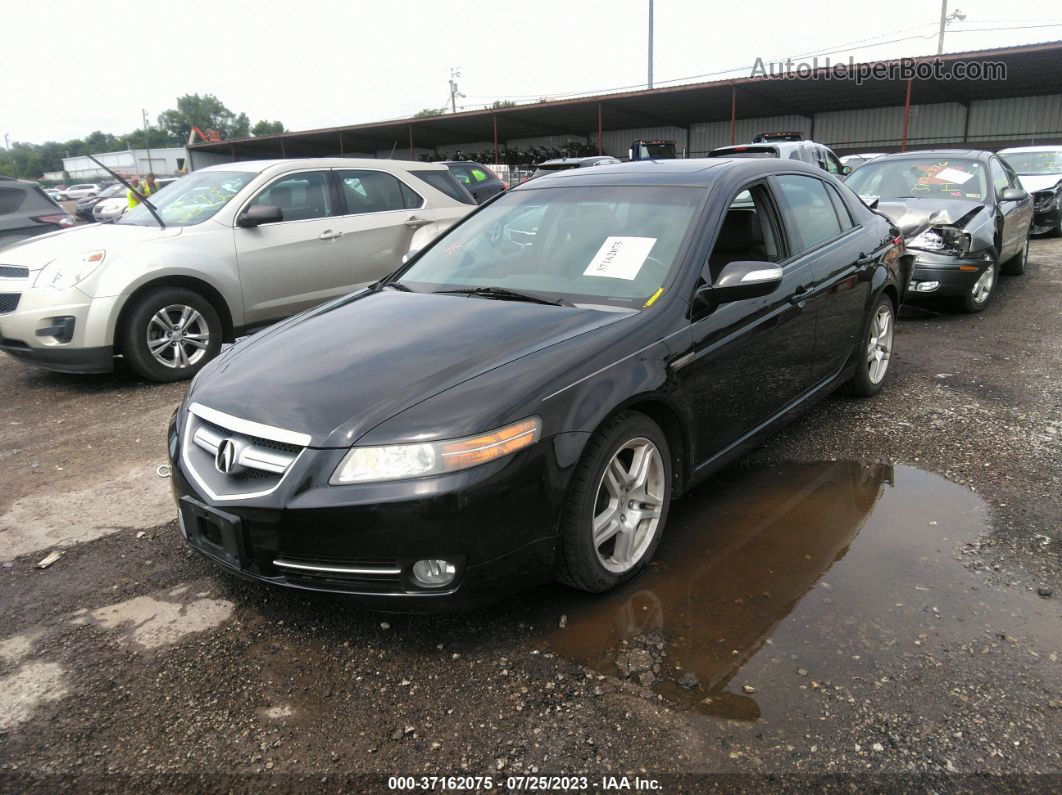 2008 Acura Tl   Black vin: 19UUA66208A055498