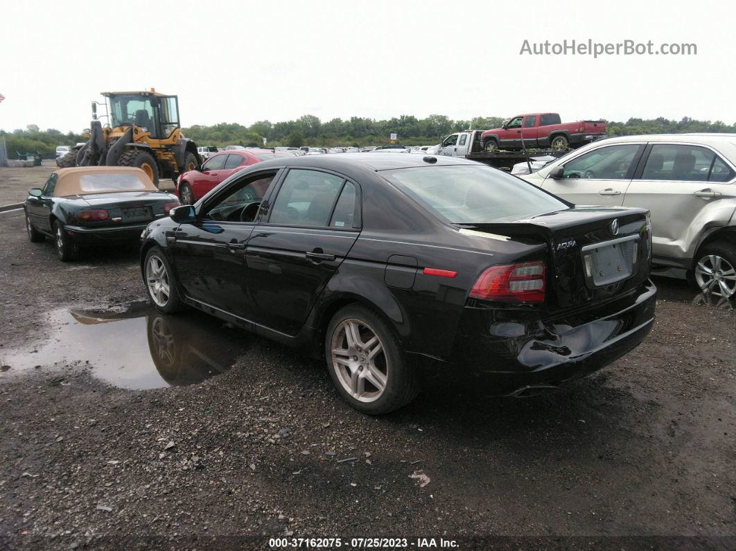 2008 Acura Tl   Black vin: 19UUA66208A055498