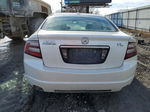 2008 Acura Tl  White vin: 19UUA66208A056473