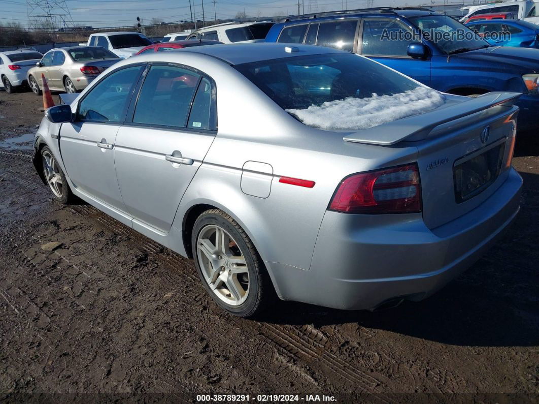 2008 Acura Tl 3.2 Silver vin: 19UUA66208A056604