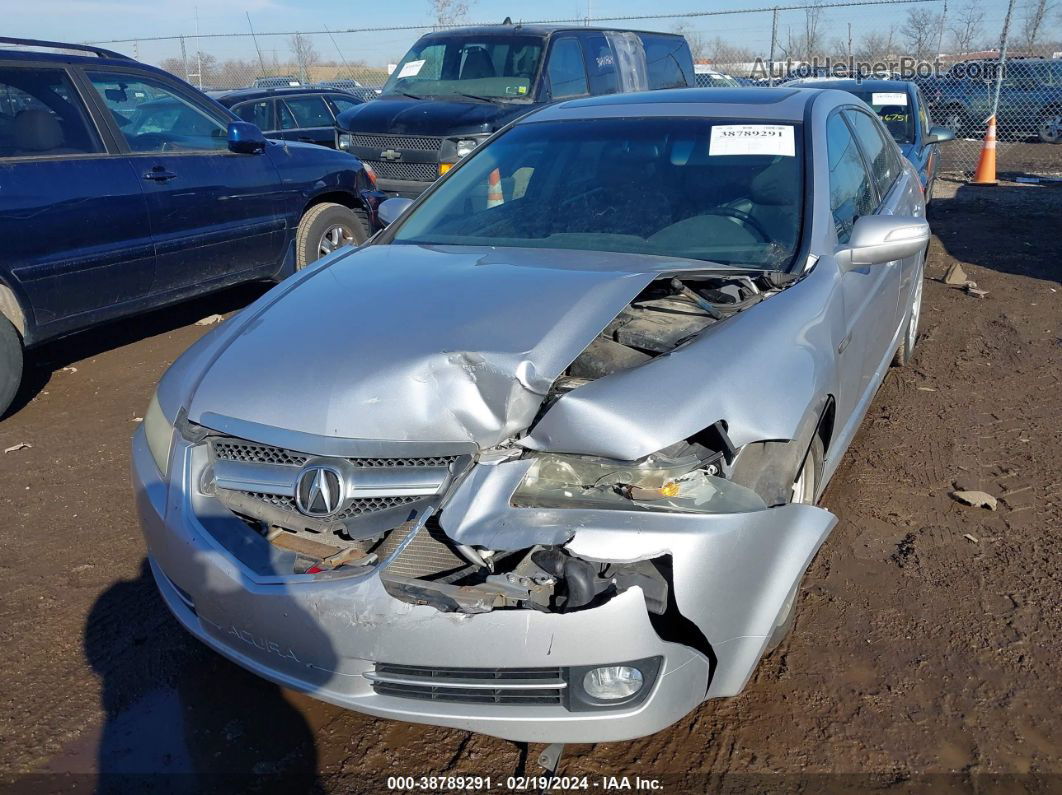 2008 Acura Tl 3.2 Silver vin: 19UUA66208A056604