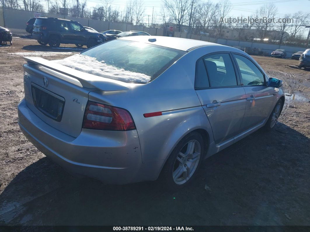 2008 Acura Tl 3.2 Silver vin: 19UUA66208A056604