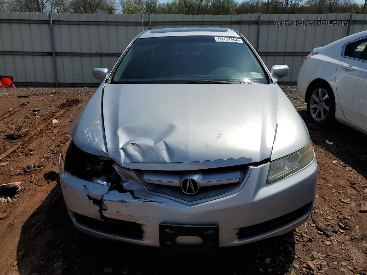 2005 Acura Tl  Silver vin: 19UUA66215A022425