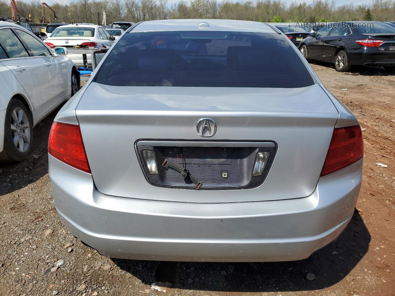 2005 Acura Tl  Silver vin: 19UUA66215A022425