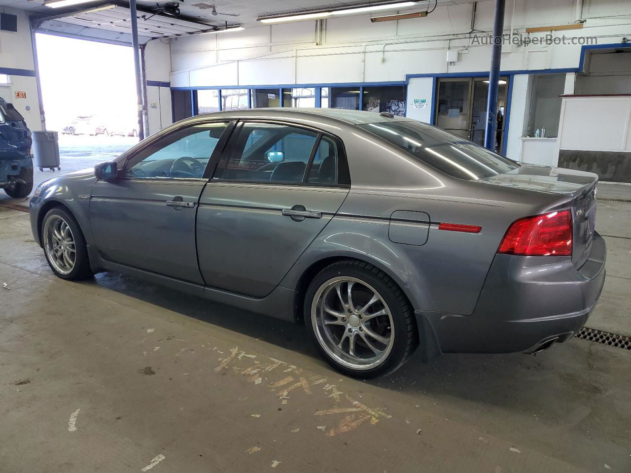 2005 Acura Tl  Gray vin: 19UUA66215A029777