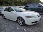 2005 Acura Tl  White vin: 19UUA66215A041105