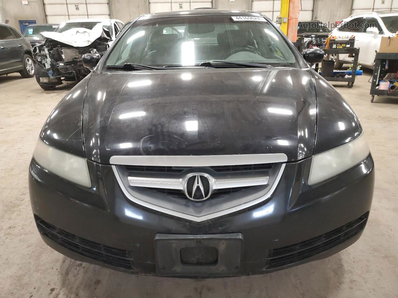 2005 Acura Tl  Черный vin: 19UUA66215A042240