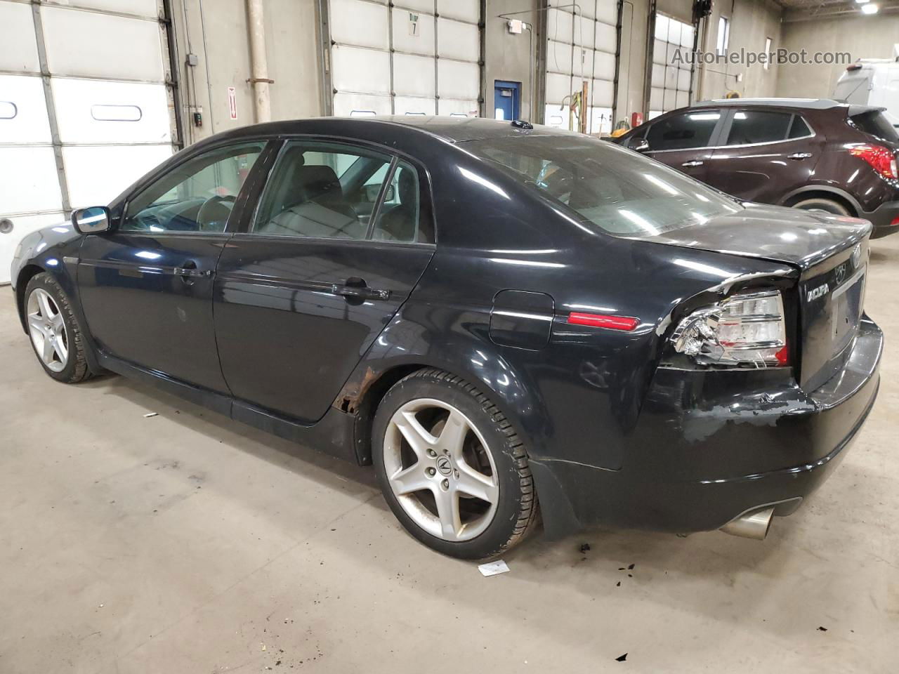 2005 Acura Tl  Black vin: 19UUA66215A042240