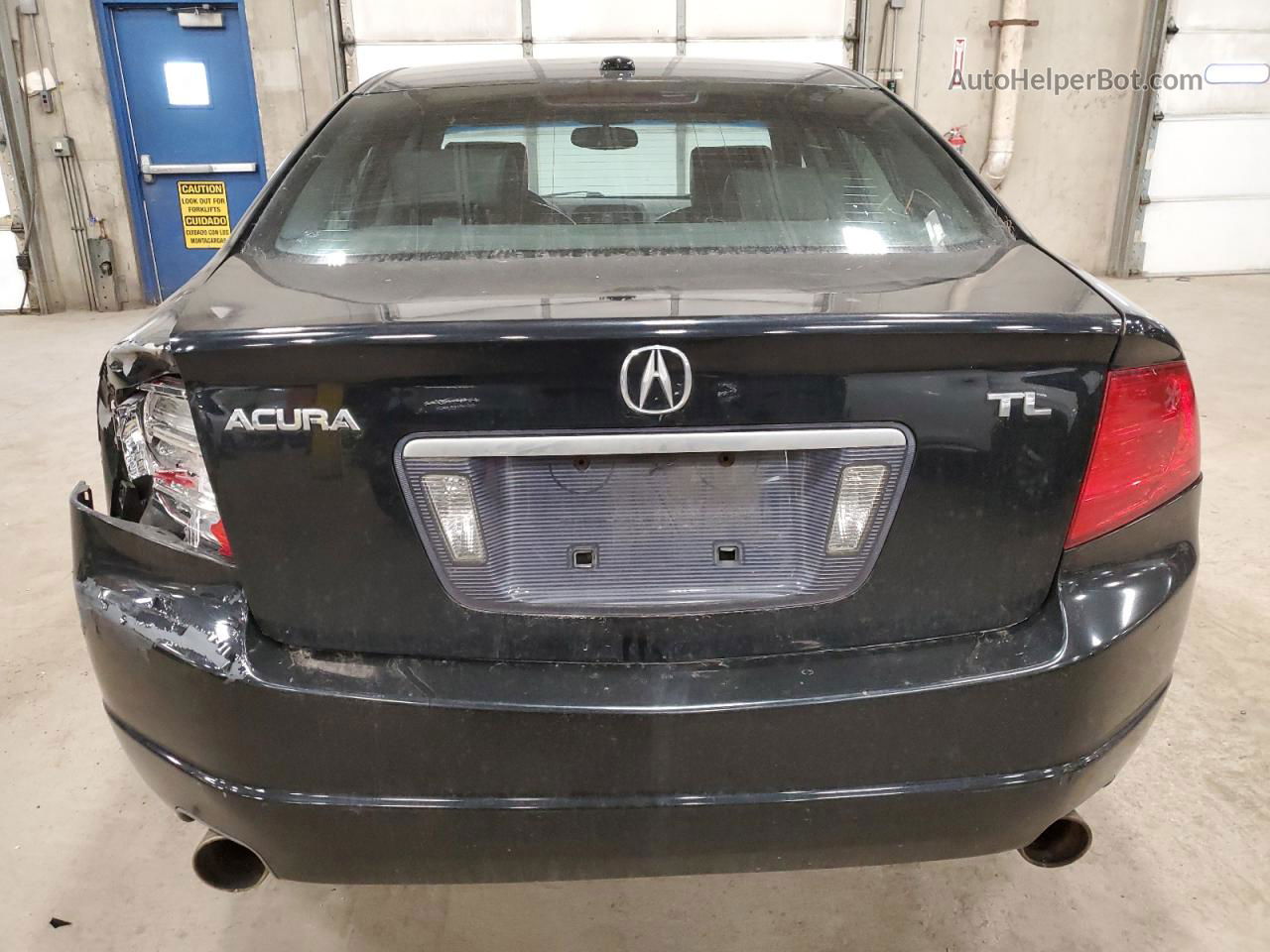 2005 Acura Tl  Black vin: 19UUA66215A042240