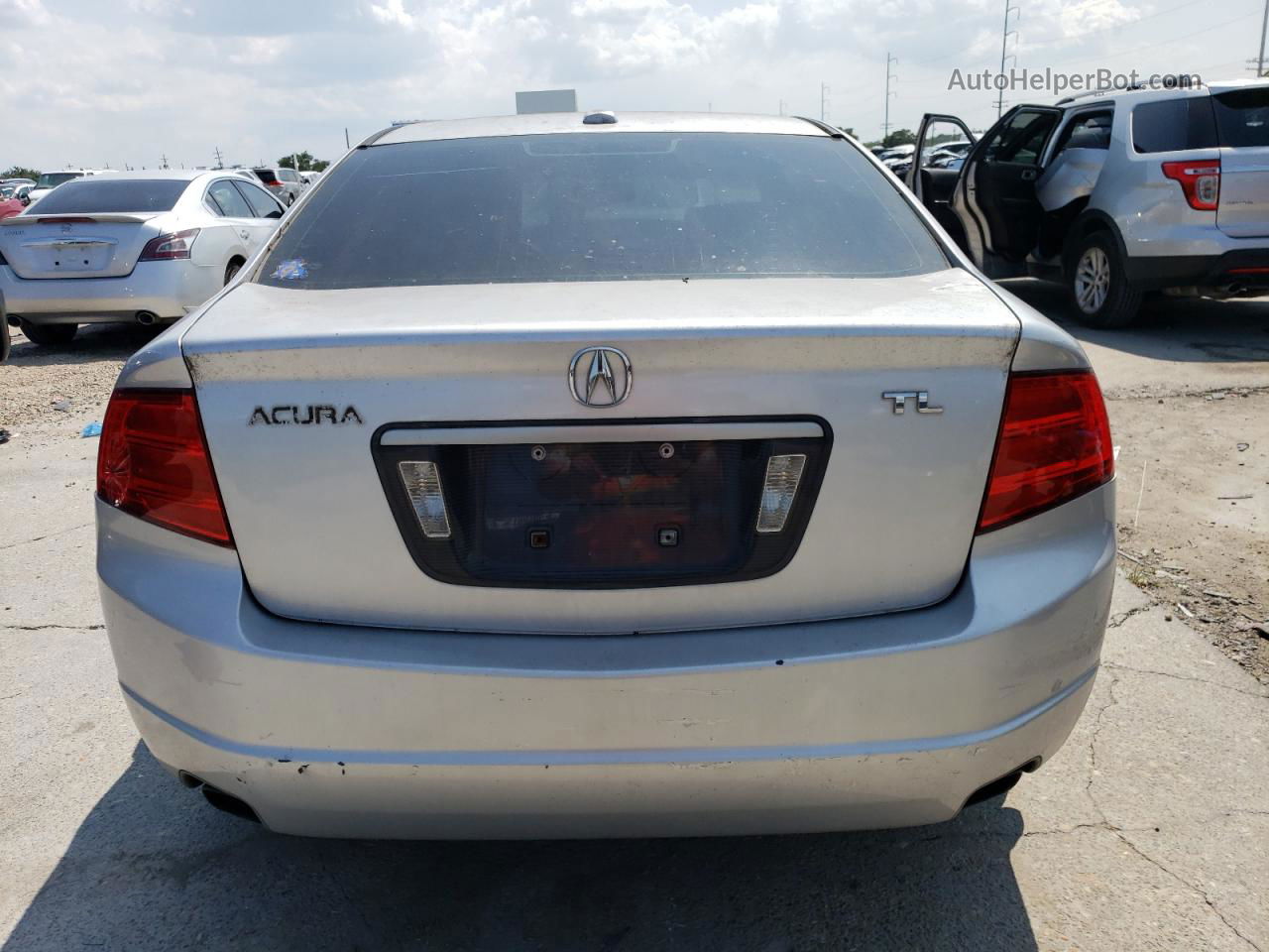 2005 Acura Tl  Silver vin: 19UUA66215A051214