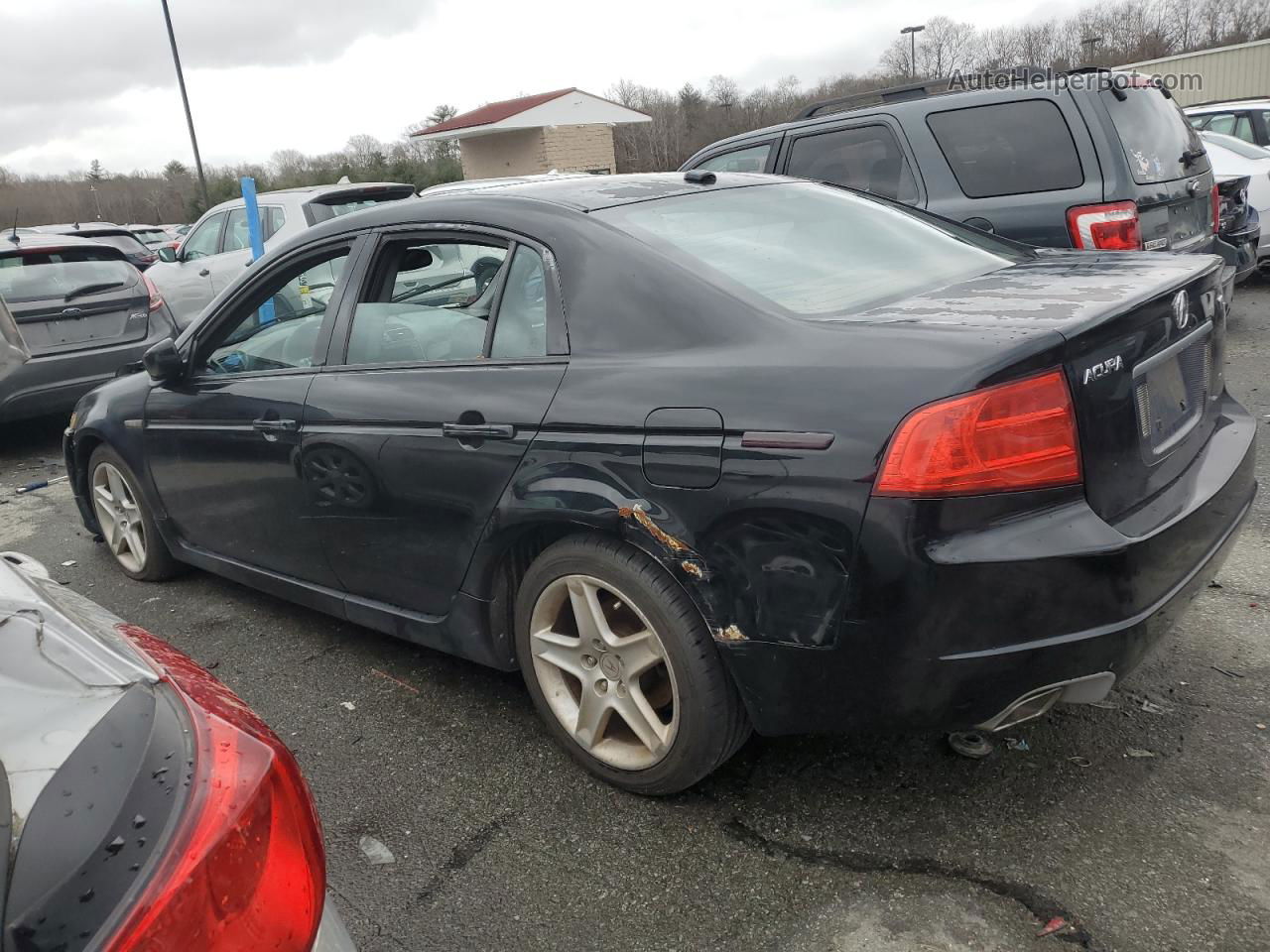 2005 Acura Tl  Black vin: 19UUA66215A070572